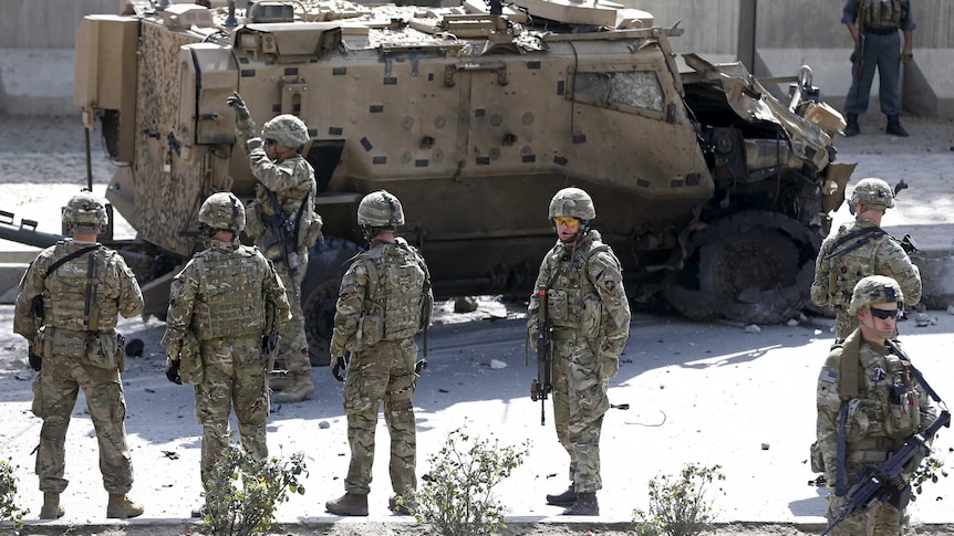 NATO soldiers in Afghanistan