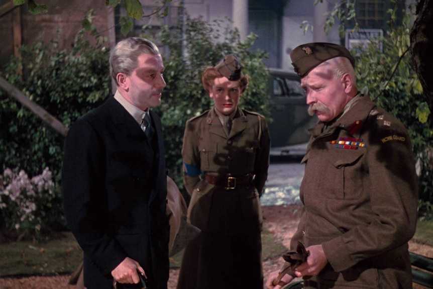 The 1943 romantic drama war film The Life and Death of Colonel Blimp.