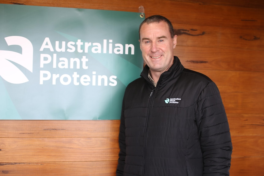 Photo of Phil McFarlane, director of Australian Plant Proteins