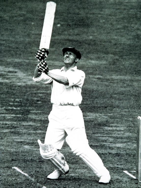 England's infamous 'Bodyline' tactics were used to negate the great Sir Donald Bradman (file photo)