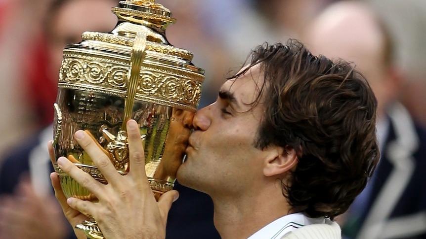 Federer wins seventh Wimbledon title