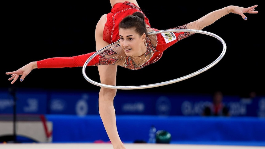 Rhythmic gymnast Danielle Prince