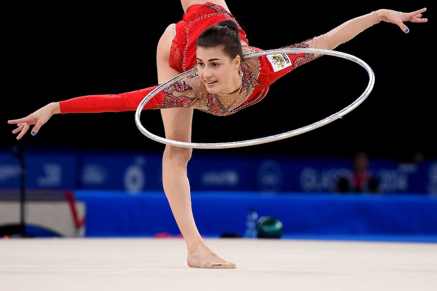 Rhythmic gymnast Danielle Prince