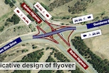 The Canberra Liberals say a Barton Highway flyover will be built if they are elected next year.