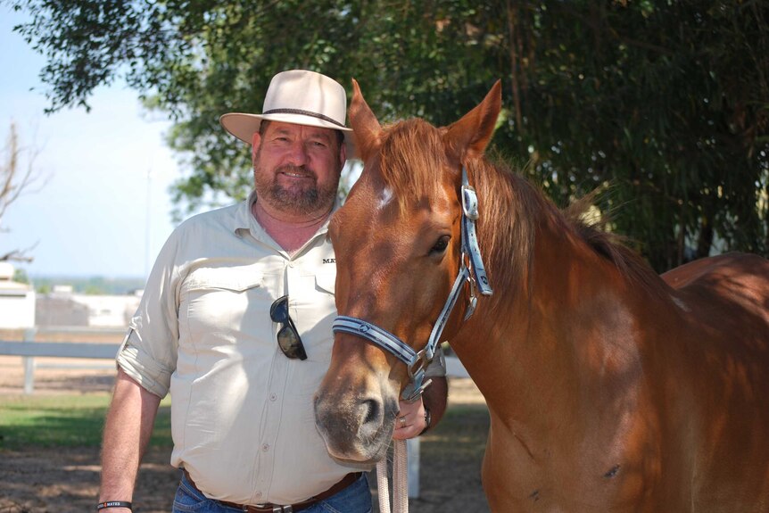 Brian Johnston and 'Bubbsy'