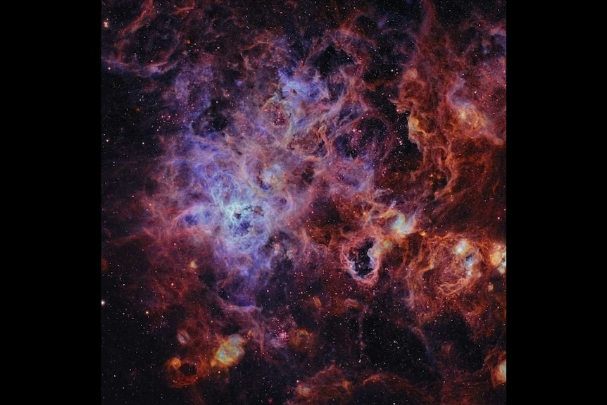 Close-up of the Tarantula Nebula
