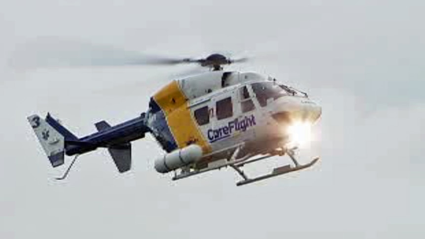 Careflight rescue helicopter generic