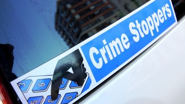 NSW Police Force Crime Stoppers emblem (file photo).