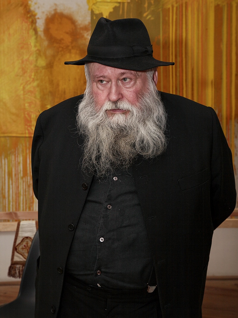 Austrian artist Hermann Nitsch.