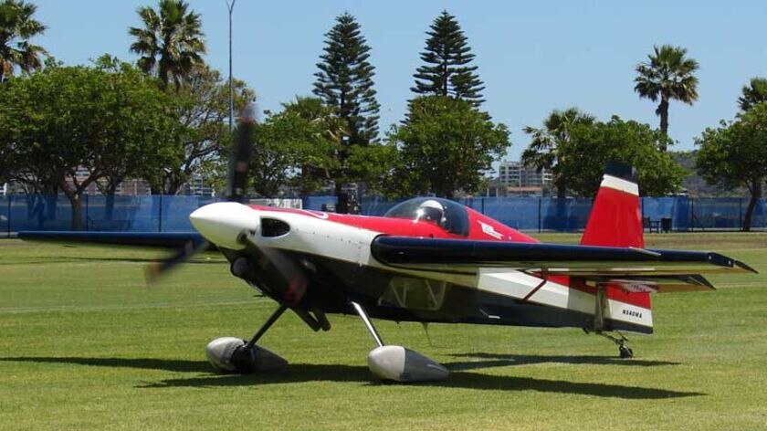 Air race competitor in Perth.
