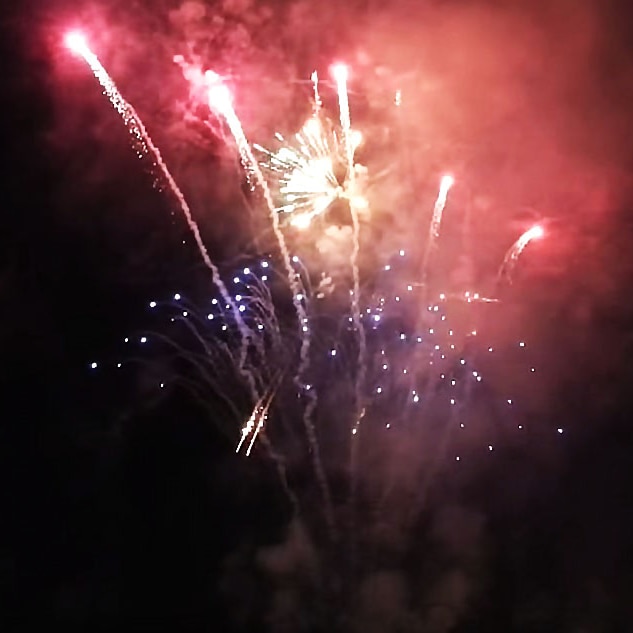 fireworks at Royal Adelaide Show