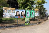 Candidates' election material for Casuarina by-election