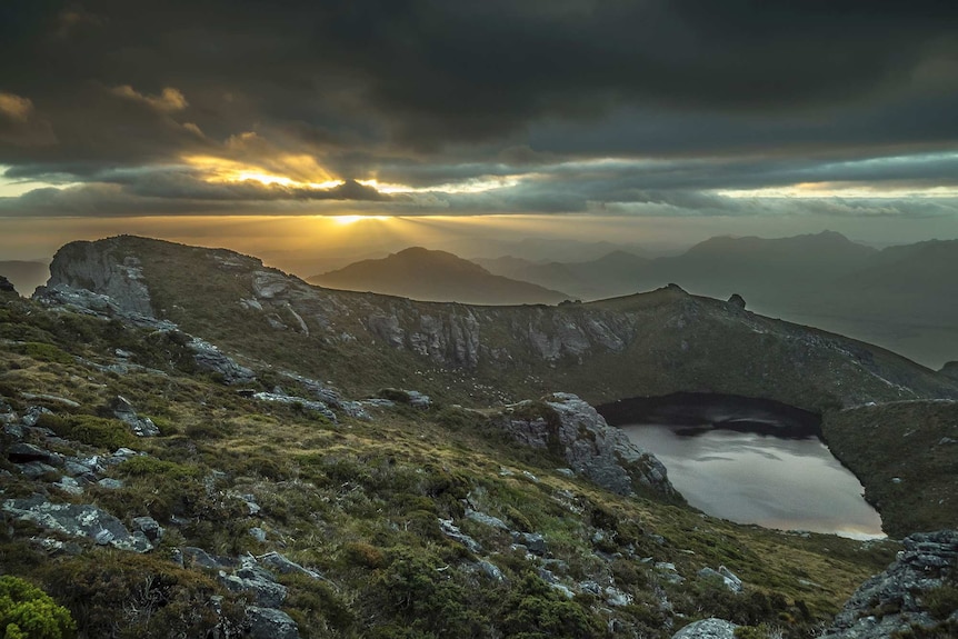 Lake Fortuna in the Western Arthurs