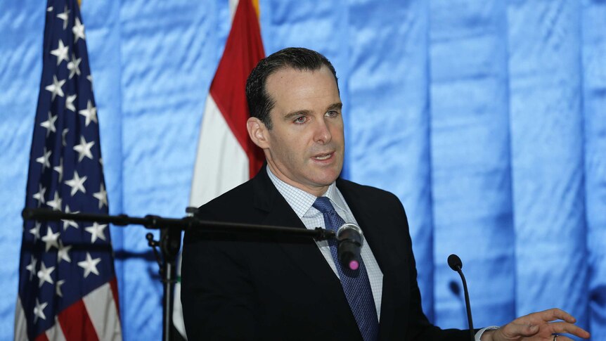 A picture of Brett McGurk, the US' new envoy to the coalition it leads against Islamic State.