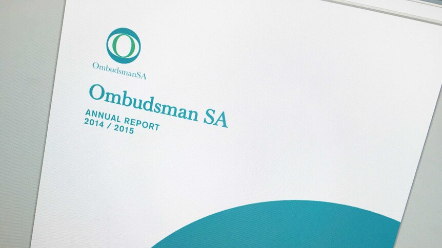 SA Ombudsman annual report cover