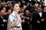 Fan Binging wears a traditional chinese inspired gown on the red-carpet at Cannes.