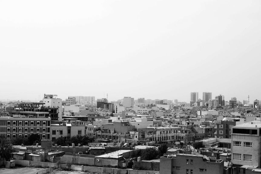 Buildings in the city of Erbil