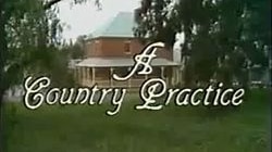 A small building with the words "A Country Practice" overlayed.