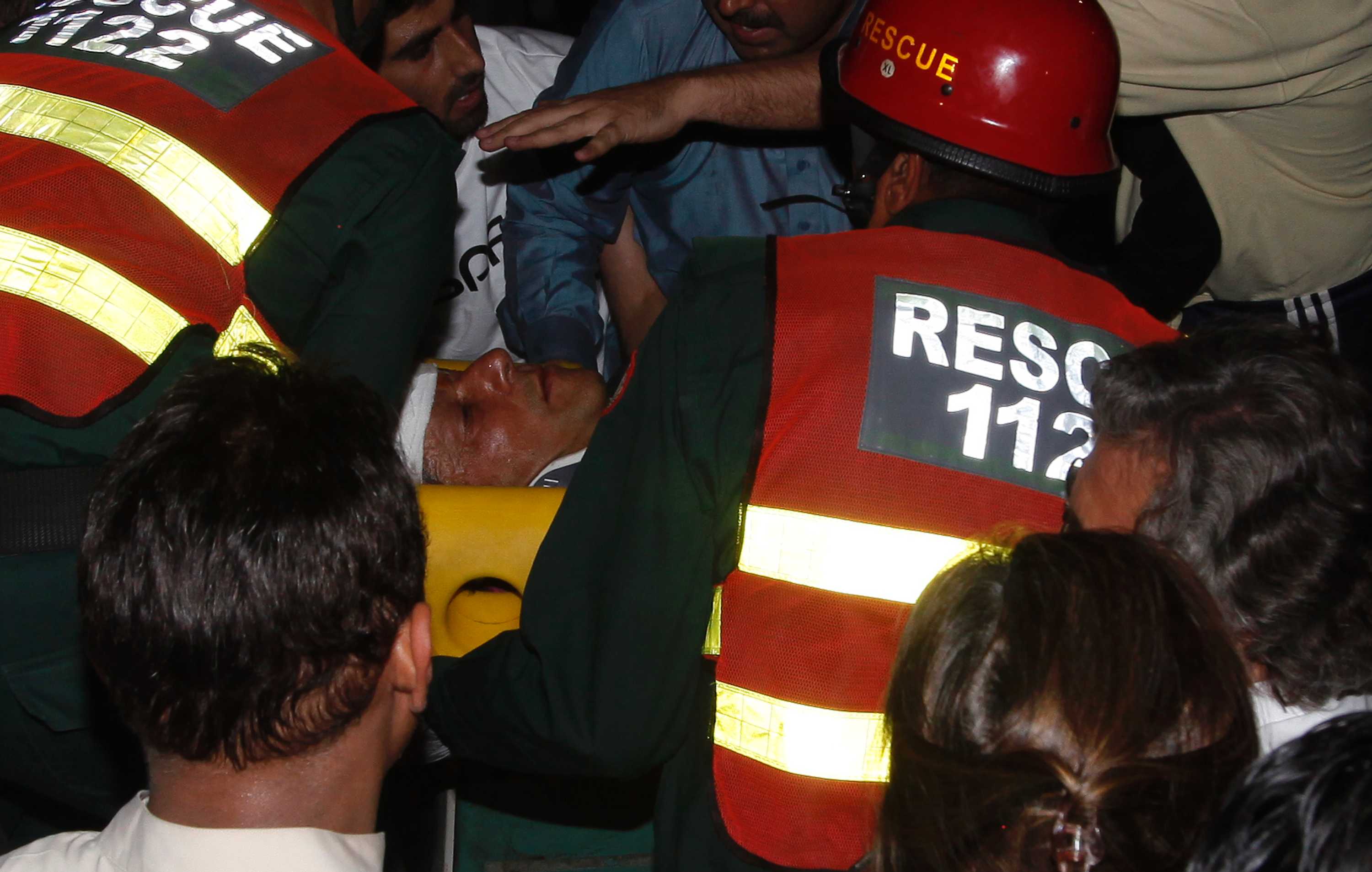 Imran Khan injured in election rally fall - ABC News