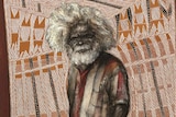 A painting of the late Johnny Bulunbulun