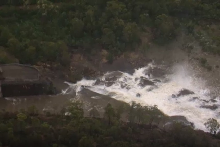 Nepean Dam from above