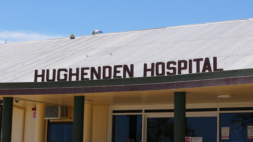 hospital entrance in hughenden