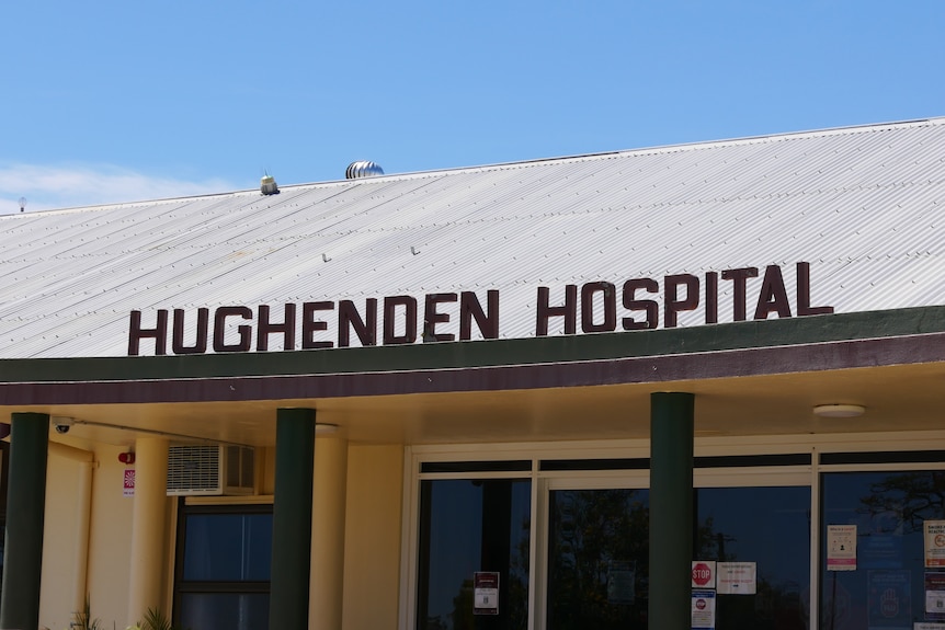 hospital entrance in hughenden