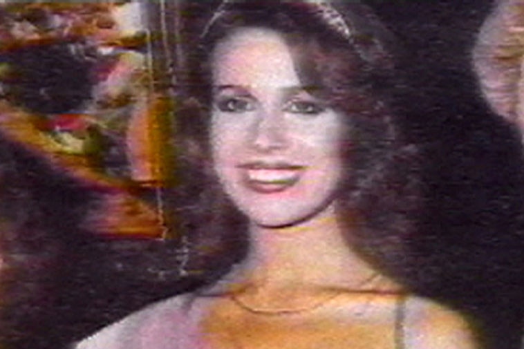 A TV still of Anita Cobby at a beauty pageant before she was brutally murdered in 1986