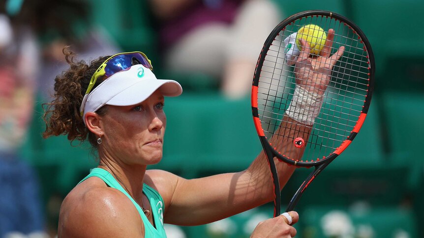 Samantha Stosur in the second round of French Open