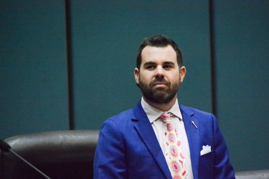 Member for Namatjira Chansey Paech in NT Parliament on Wednesday May 3, 2017.