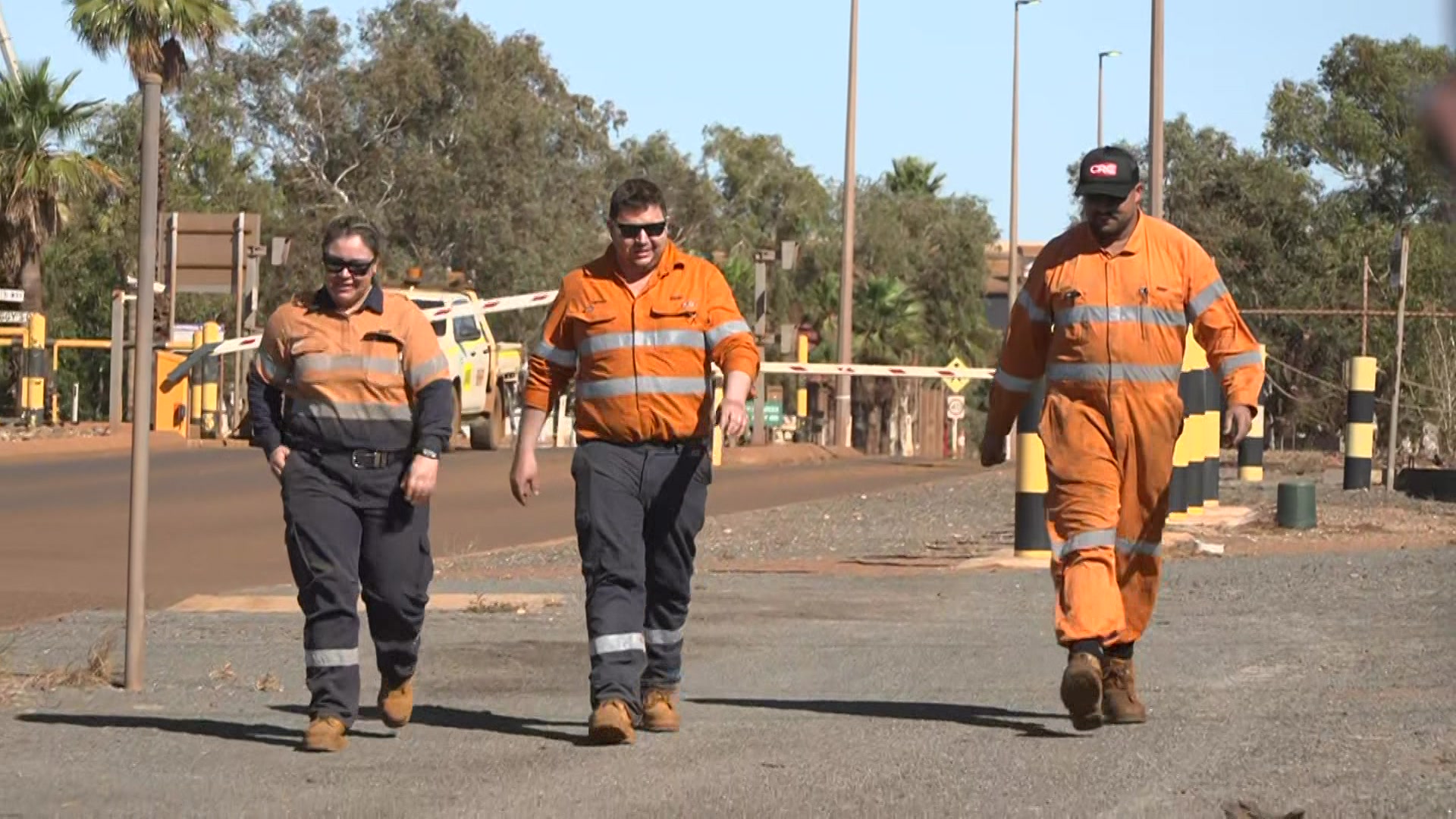 BHP staff down tools for historic strike in Western Australia