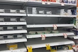 Hand sanitiser, painkillers and toilet paper sold out at Coles in Port Melbourne