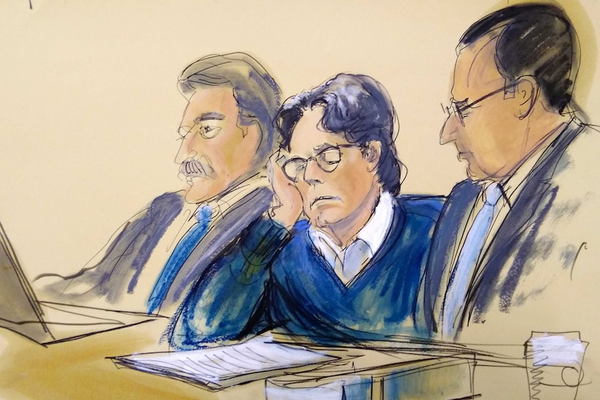 Court sketch Keith Raniere