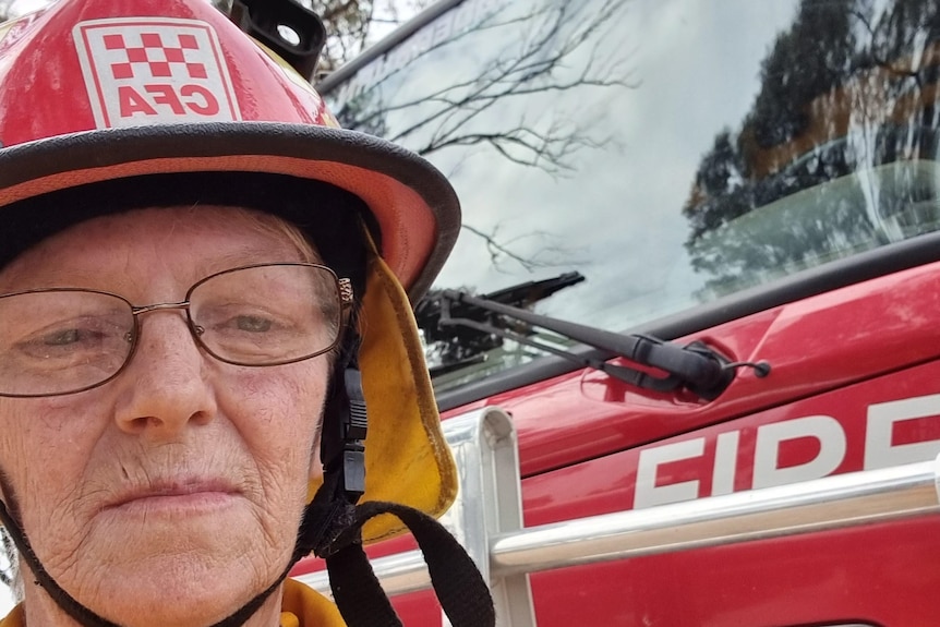 Anne Hassell, volunteer firefighter