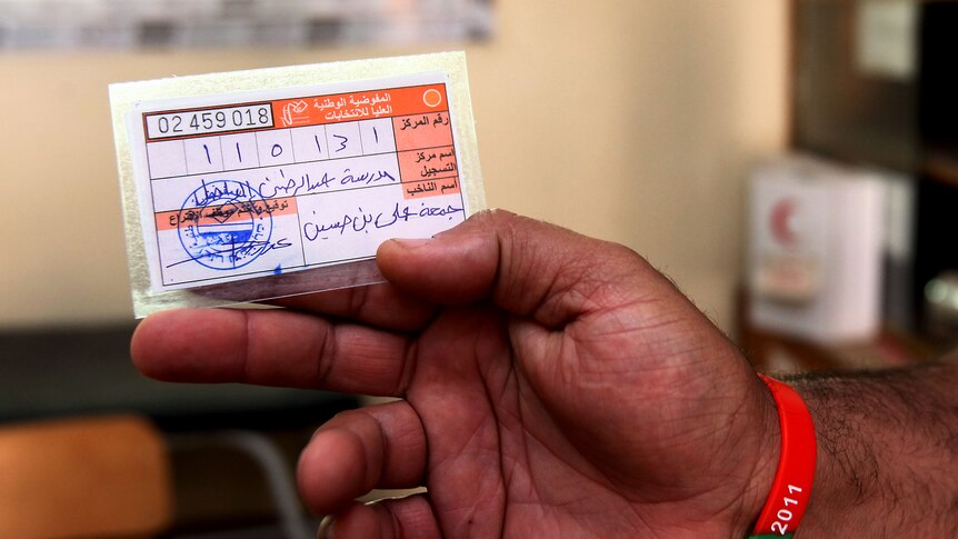 Libyans register to vote