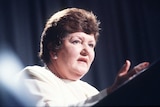 Joan Kirner speaking at the National Press Club in 1994