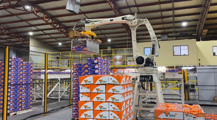 a packing and shipping shed