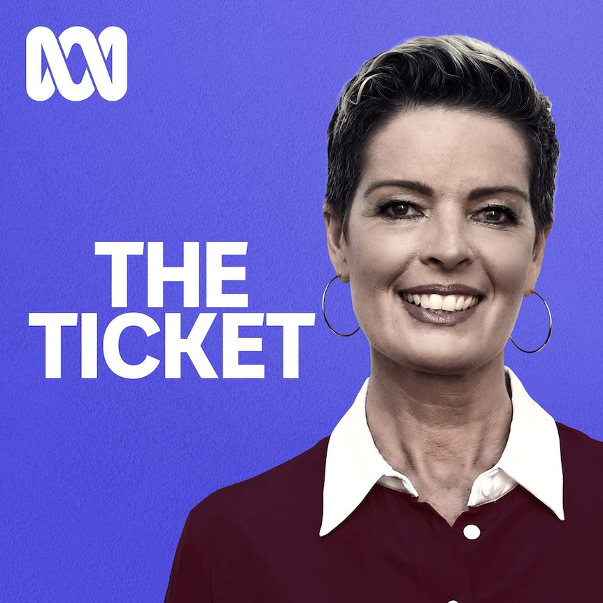 The ticket graphic with Tracey Holmes