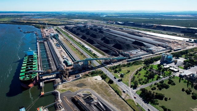 The billion dollar second stage of Newcastle's third coal loader has opened.