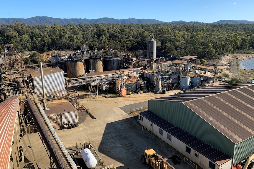 Processing plant at Beaconsfield Mine.