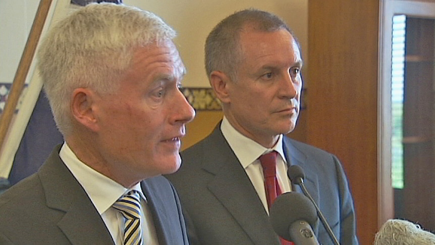 John Rau and Jay Weatherill welcomed a deal to pass ICAC legislation