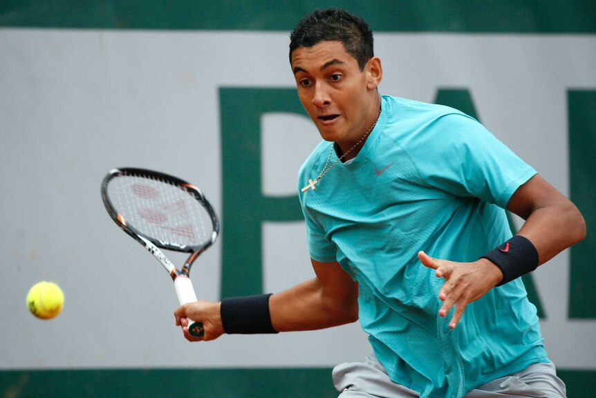 Kyrgios bows out against Cilic