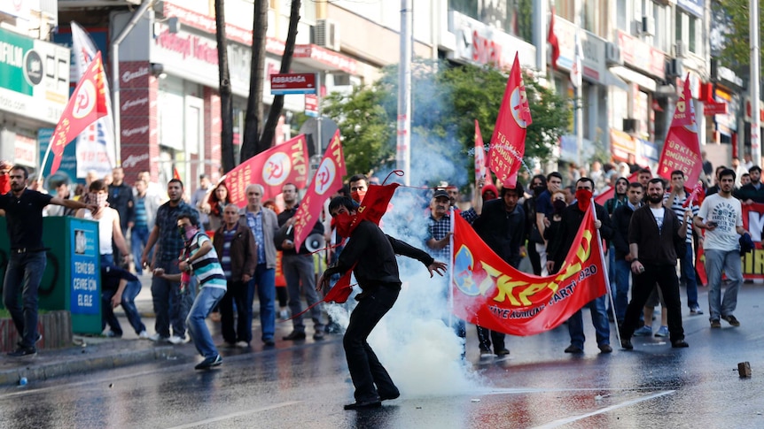 Europe May Day protests - Turkey