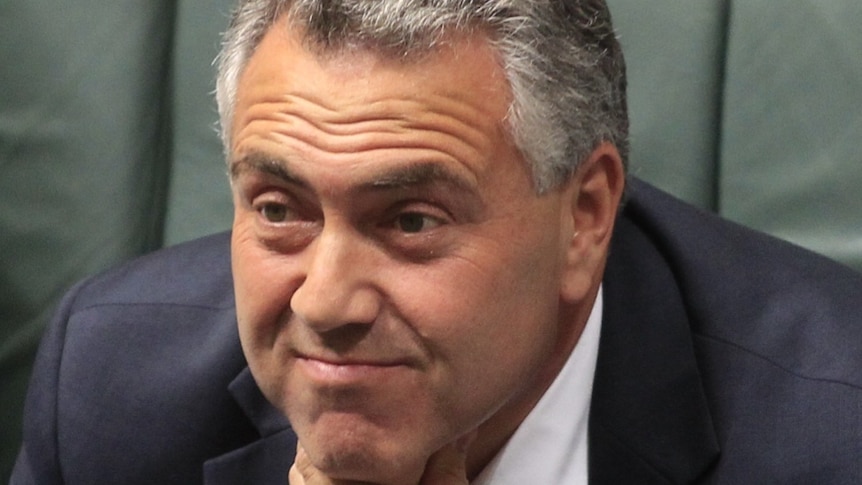 Treasurer Joe Hockey attends Question Time at Parliament House in Canberra.