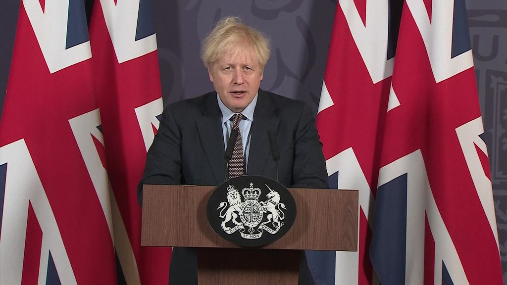 Boris Johnson confirms a Brexit deal has been reached between the UK ...