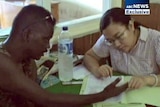 Asylum seeker receives treatment in Indonesia