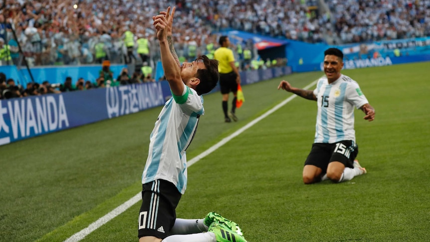 Messi finally scores, Argentina advances at World Cup (Photo: AP)
