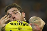 Out of action ... Dane Swan will miss key fixtures against Sydney and North Melbourne
