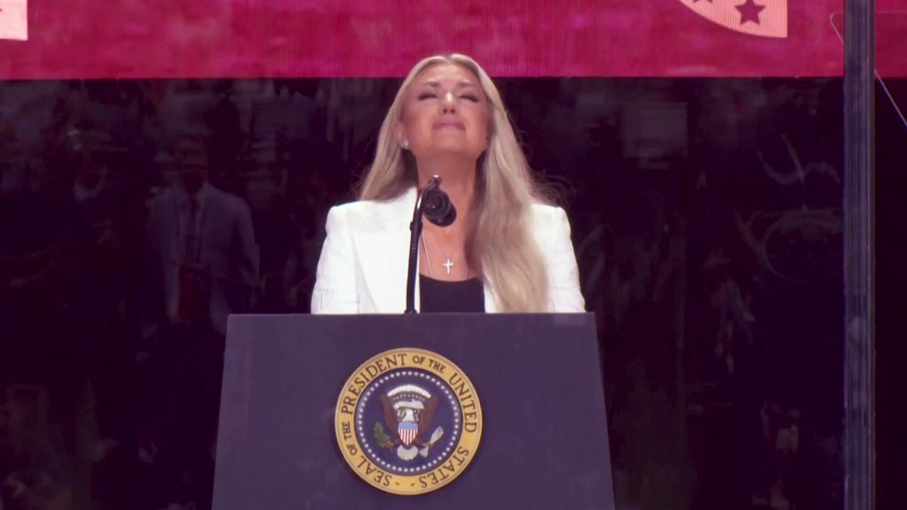 Donald Trump calls Charlie Kirk a 'martyr' at memorial service, widow Erika  Kirk forgives alleged assassin - ABC News