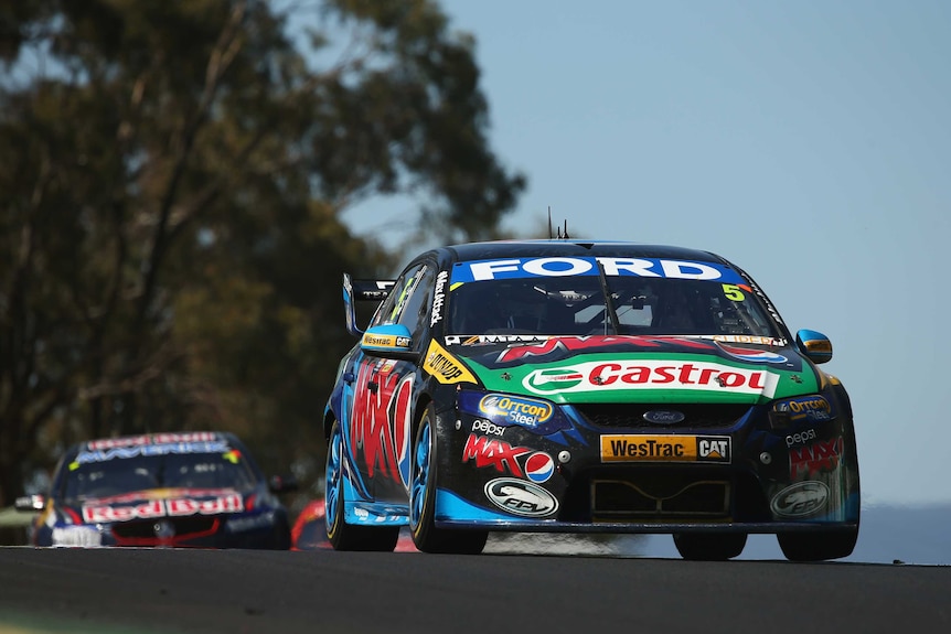 Mark Winterbottom races clear at Bathurst